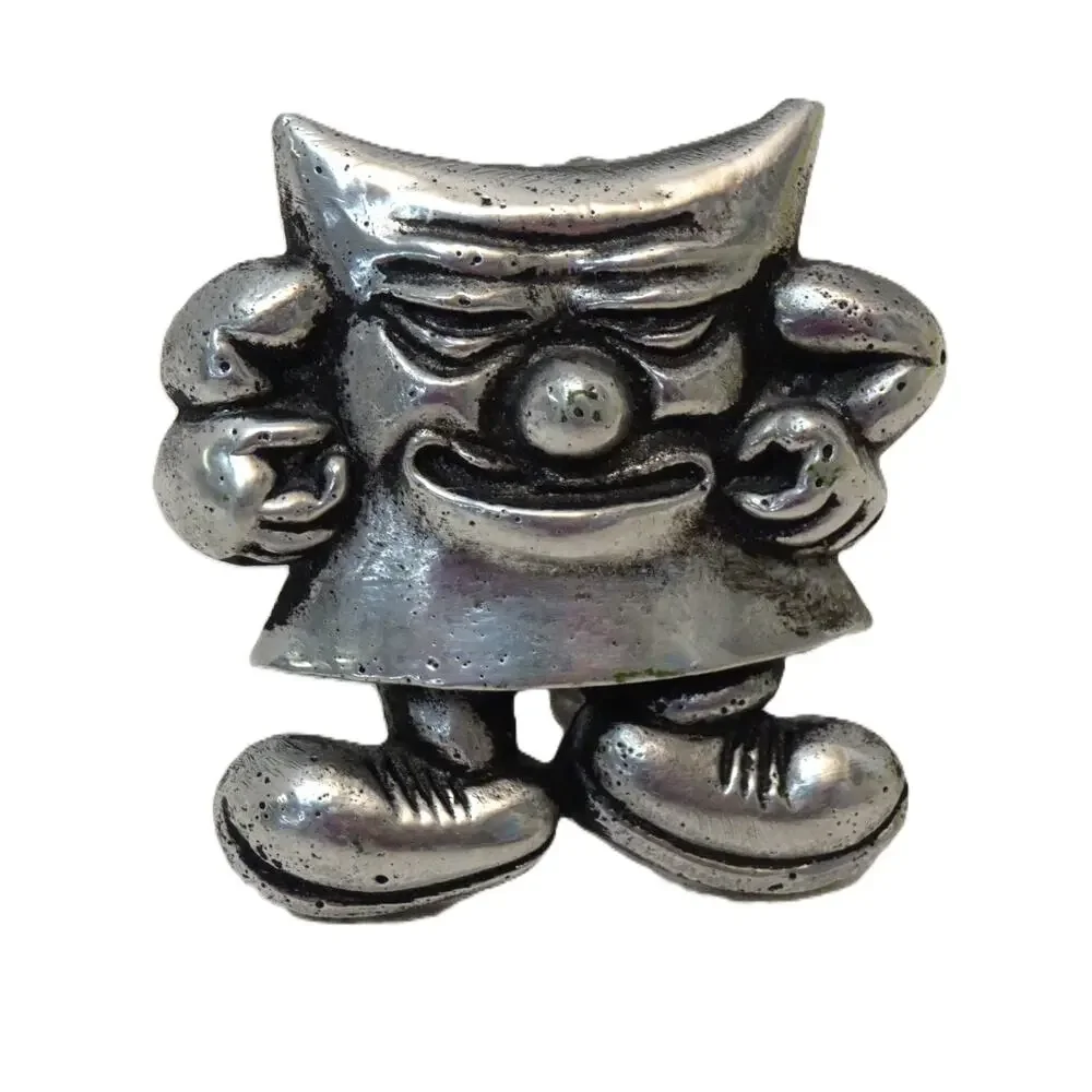 Men’s Cast Metal Belt Buckle – Heavy Forged Style – Rustic Western/Biker